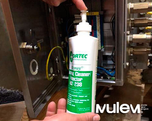 Protección anticorrosiva del interior de las cajas de conexiones